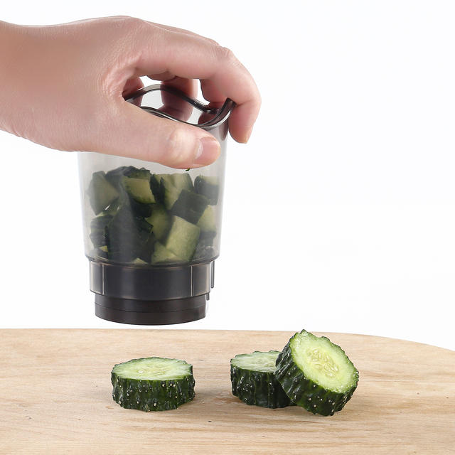 Vegetable and Fruit Slicing Cup, Three-In-One Chopper, Multifunctional Kitchen Tool, Mushroom Dicer, Multi-Purpose Household Use detail 12
