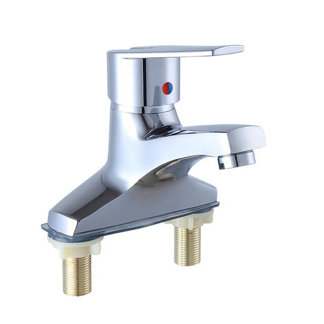 Household Bathroom Basin Hot and Cold Faucet Wash Basin Two-in-one Dual-use Bathroom Faucet for Hot and Cold Water detail 2