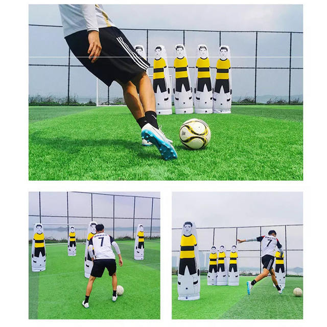 Football training inflatable human wall training dummy humanoid obstacle football training auxiliary equipment football basketball detail 4
