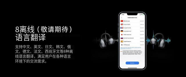 Smart Ai Real-Time Translation M91 Bluetooth Headset Ows Ear Clip Type Bone Conduction Smart Bluetooth Headset Factory Ready Stock detail 3