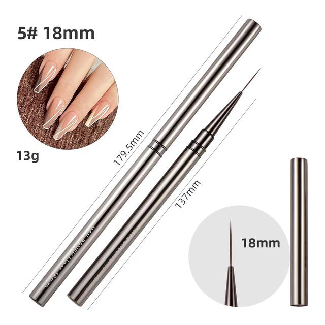 Japanese Nail Art Liner Pen Nail Art Shop Special Professional Line Pen Goumei Pen Point Flower Line Pen Color Pen detail 5