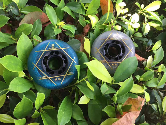 Roller Skate Wheel 88A Dancing Stars Wheel Brake High Elastic Skate Wheel Roller Skate Wheel In-line Wheel detail 4