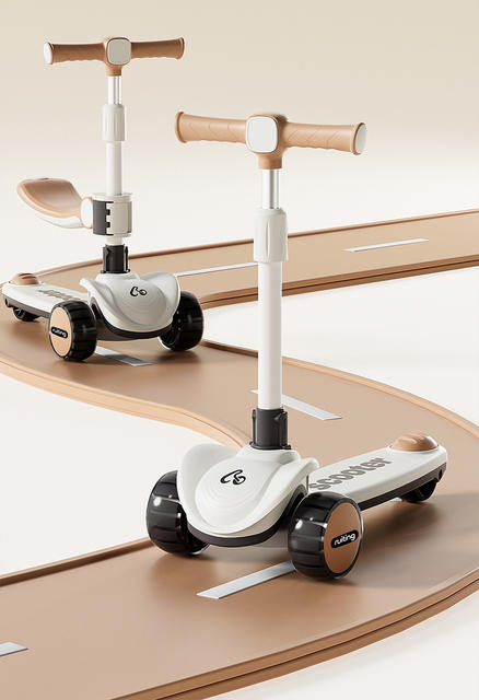 Children's scooter 1-3-6-14 years old children baby pedal scooter meter high car three-in-one anti-rollover can sit detail 6