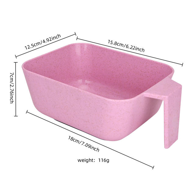 Wheat Straw Hair Dyeing Tools, Hair Dyeing Bowl, Hair Salon and Barber Shop Perm and Dye Tools, Dye Paste Mixing Stick, Hair Dye Brush detail 7