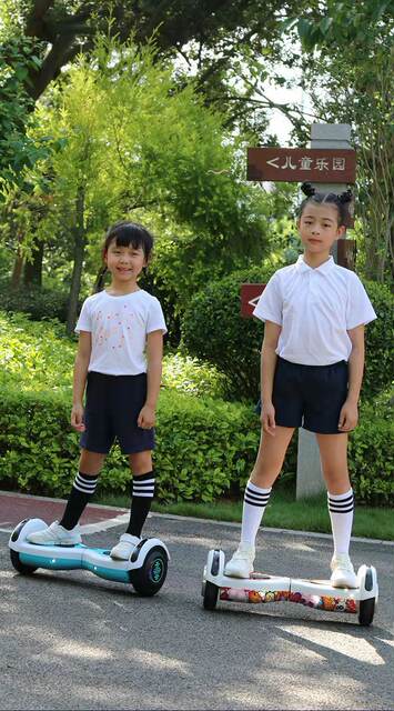 8inch Balance Scooter for Children and Adults, Two-Wheeled Twist Scooter with Running Lights, Electric Self-Balancing Scooter, Dual-Wheel detail 9