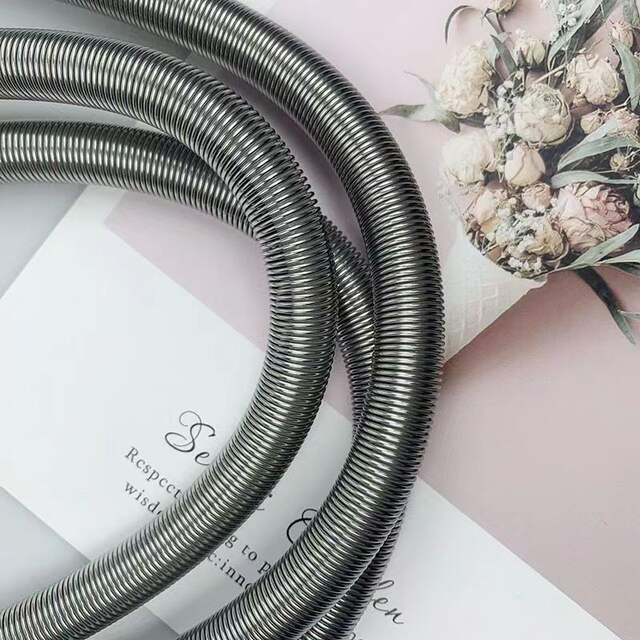 304 stainless steel hose bathroom water heater shower hose 1.5/2 m shower nozzle encryption explosion-proof tube lengthened detail 3