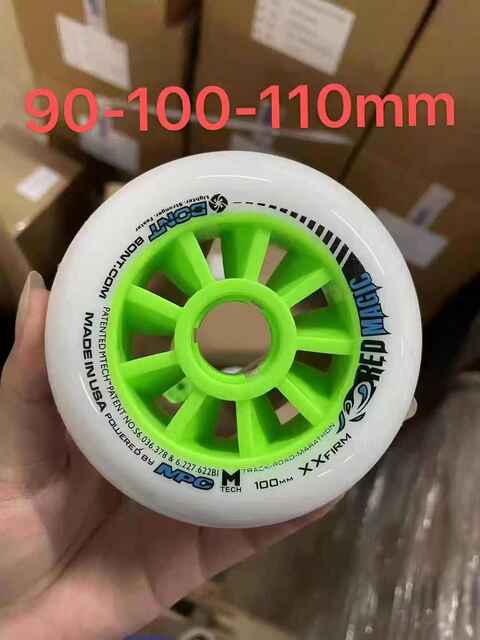 Mpc Roller Skating Speed Skates Wheels Red Magic Mpc Racing Wheels Professional Competition Wheels Xxfirm High-Elasticity Flat Wheels detail 4