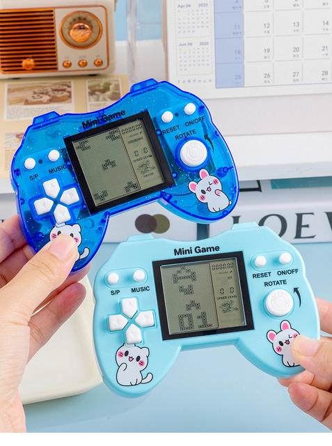 Classic Handheld Tetris Game Console for Children, Retro Nostalgic Portable Large-Screen Game Console, Small Arcade Machine detail 6