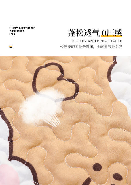 Cross-Border Wholesale Cat Mats, Spring and Autumn Non-Slip Cotton Mats, Pet Sleeping Soft Mats, Cat Mat Dog Mats detail 12