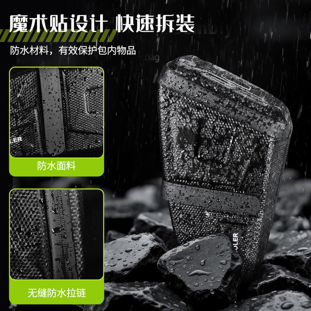 Newboler Bicycle Tail Bag Saddle Bag Hard Shell Waterproof Cycling Bag Tool Bag Mountain Storage Bag detail 8