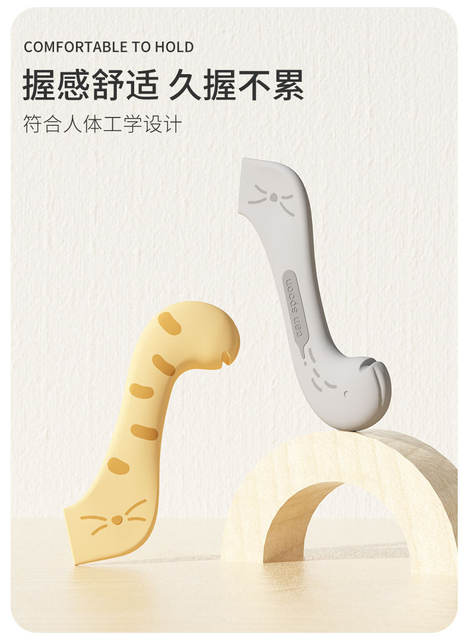 New pet can spoon multifunctional can opener wet food dry food spoon cat tableware feeding mixing cat shovel detail 9