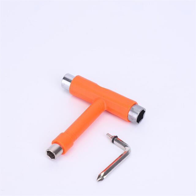 Y-type special skateboard tool wrench T-type small fish plate tool wrench land surfboard wrench tool detail 5