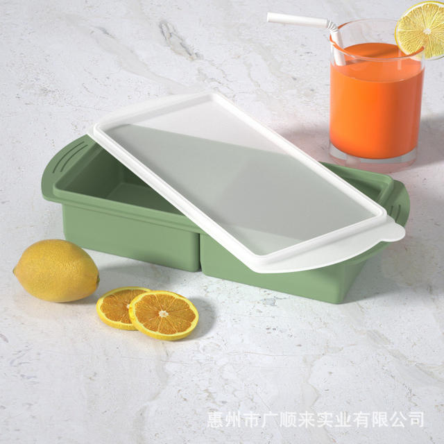 Cross-Border Frozen Soup Tray Set 246 Silicone Mold Ice Cube Tray 46 Spherical Household Food Supplement Baking Storage Box