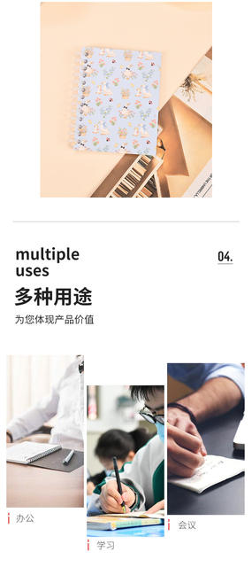 In-Stock Cartoon-Style Exquisite Creative Student Notebooks, High-End Stationery, Cartoon Diary Spiral Notebooks, Customizable detail 9