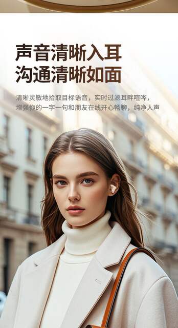 2026 New Cross-Border Model D12 Wireless Bluetooth Earphones with Ultra-Long Battery Life, Noise Reduction, High-Quality Sound, Direct from the Factory, Truly Wireless detail 8