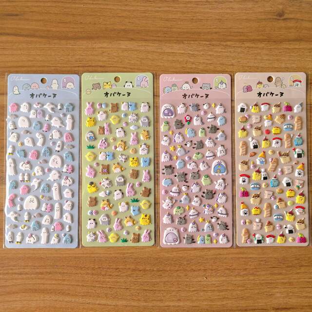 Authentic Authorized Youyou Family Bubble Stereo Stickers Cartoon Cute Little Animals Diary Decoration Stickers detail 8