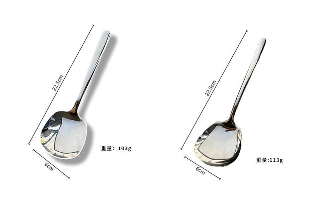 Hotel Restaurant with Round Beaded Stainless Steel Public Spoon Dishes Spoon Dishes Spoon Public Spoon Public Chopsticks Household Dishes Spoon Fish Spoon detail 4