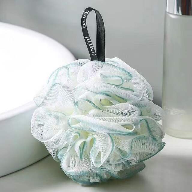 Bath ball supplies wholesale household large high-end non-scattered bath flower PE bath ball bath artifact scrub bath soft bath detail 3