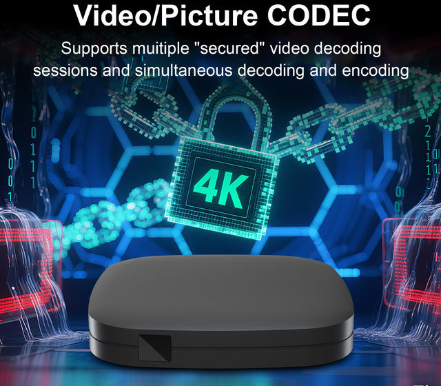 Android 14 Network Set-Top Box 4K High-Definition Office Conference Screen Projection 5g Dual-Band Wifi6 Tv Box Foreign Trade detail 9