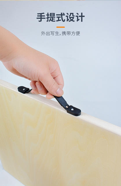 2K basswood drawing board full-open drawing board for art students 8K sketch drawing board 4k portable wooden drawing board detail 9