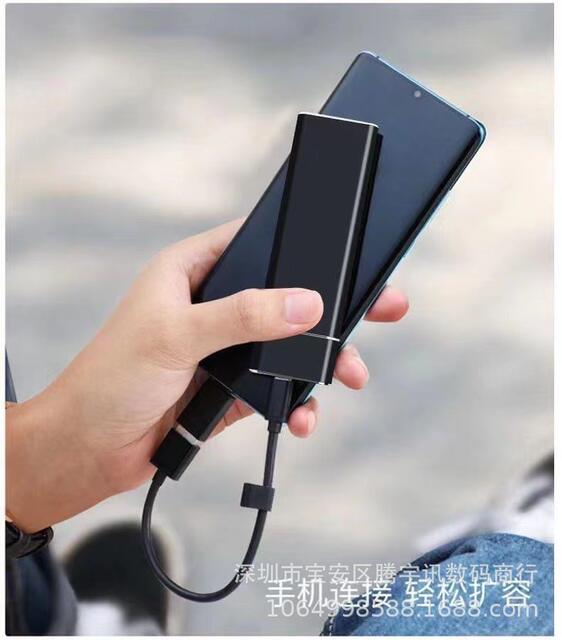 Factory Wholesale SSD Mobile Solid State Disk 1TB Cross-border Expansion Upgrade 4TB2TB Portable Mobile Solid State Drive detail 8