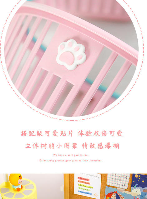 Square Plastic Picking Basket for Orchard, Hollow Strawberry Fruit Basket, Plastic Basket for Desktop Miscellaneous Items Organization and Storage detail 9