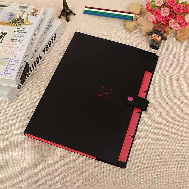 Smile A4 Accordion File Bag for Organizing Test Papers, Subject-Specific Student Tutoring Bag, Customizable Folder for Student Office Use detail 7