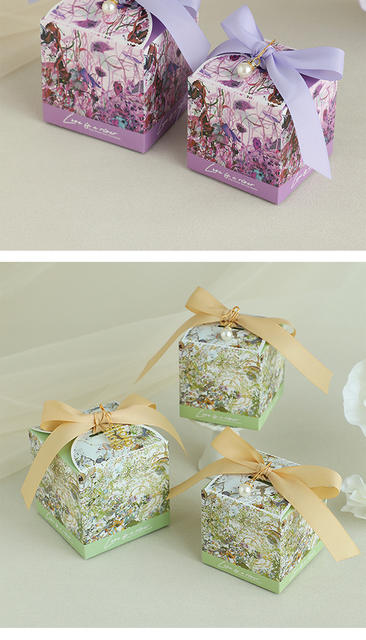 Wedding gift candy box wedding candy box candy packaging box high sense small fresh candy bag wholesale detail 11
