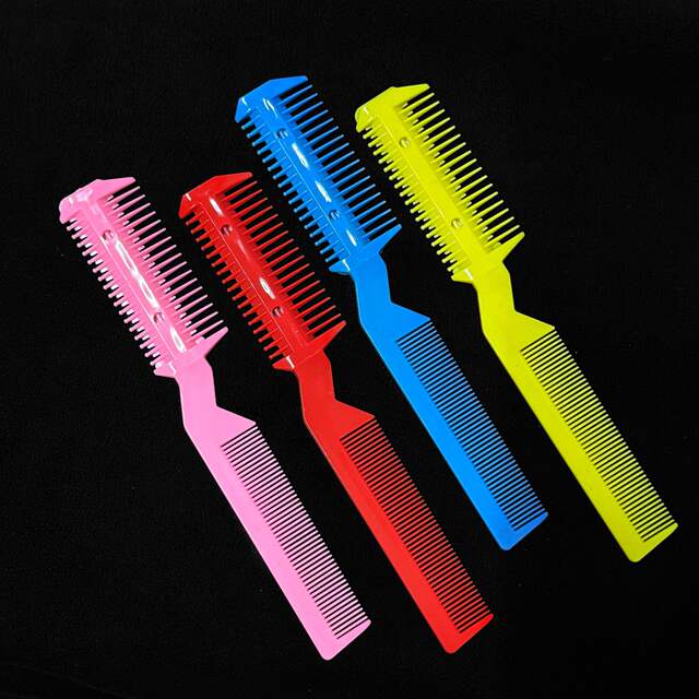 Double-Sided Hair Cutting Comb, Hair Cutting Knife, Hair Bangs, Thinning Tool, Pet Comb detail 1
