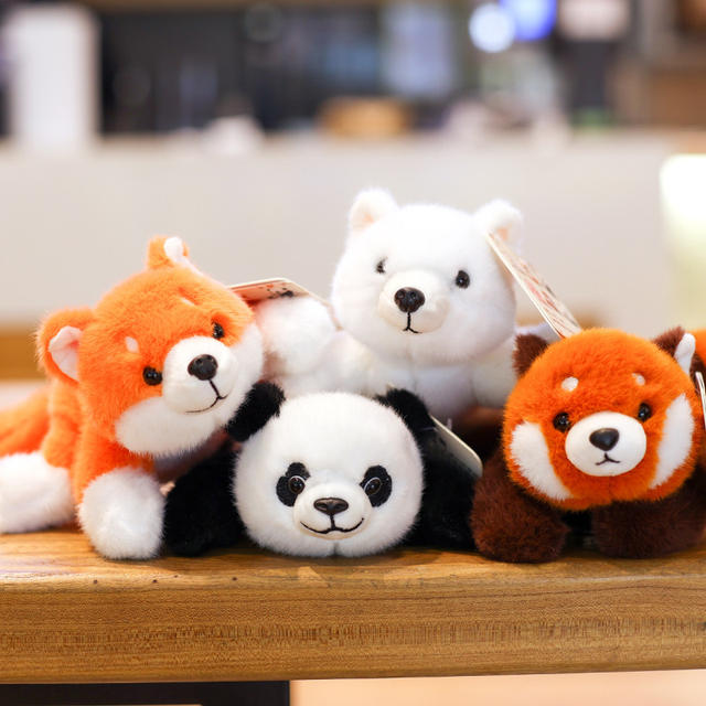New Model of Adorable and Fragrant Three-Position Animal Plush Toy: Sloth Lying down Small Doll, Palm-Sized Raccoon Plush Toy detail 5