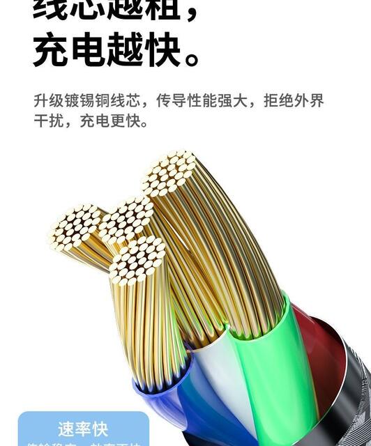 For Android mobile phone fast charging data line Charger line vivo Huawei flash charging OPPO glory millet extension line detail 12