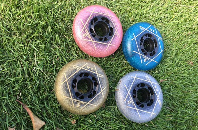 Roller Skate Wheel 88A Dancing Stars Wheel Brake High Elastic Skate Wheel Roller Skate Wheel In-line Wheel detail 8