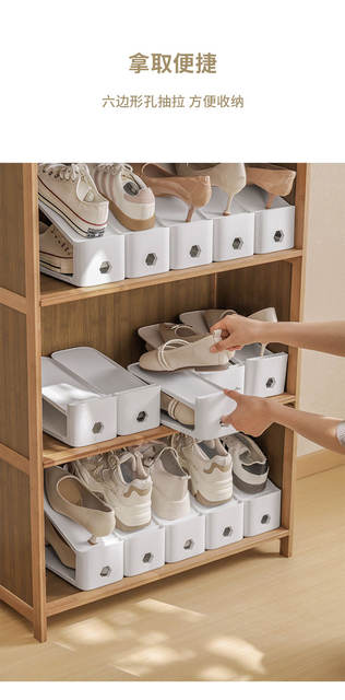 New Thickened and Enlarged Double-Layer Shoe Rack, Shoe Storage Rack, Layered Shoe Holder, Shoe Divider, Shoe Cabinet Storage Rack detail 7