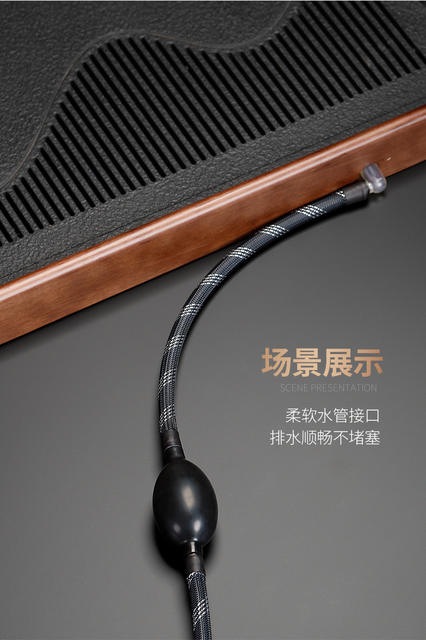 Woven Tea Tray Drainage Pipe with Absorbent Ball Adapter Tea Table Tea Table Drain Hose Tea Ceremony Accessories Tea Set Accessories detail 9