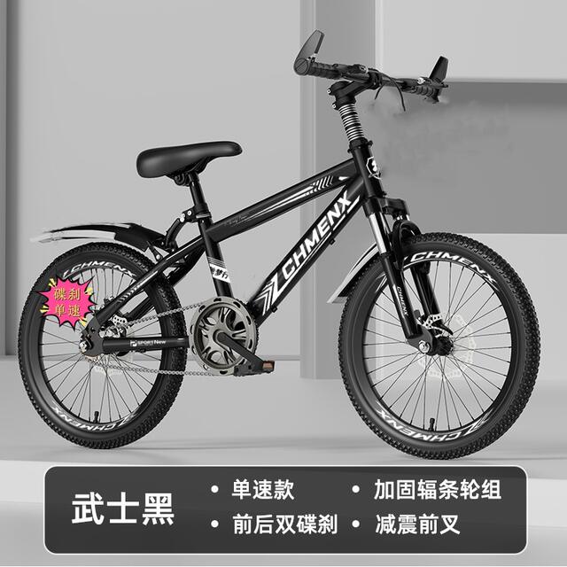 Mountain Bike for Boys and Girls Aged 4-6-12, Suitable for Older Children, Mountain Bike with Disc Brakes for Elementary School Students, 22inch Bicycle