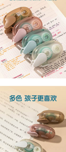 Deli Tg1 Double-Sided Adhesive Dispenser, Dot Glue Pen for Students, Correction Tape-Style Adhesive for Notebooks detail 6