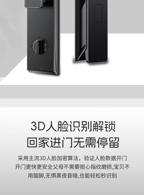 Tuya Smart Lock, Home Smart Door Lock, Fingerprint Lock, Fingerprint Password Lock, Entry Door Lock, Anti-Theft Door Lock, Cross-Border detail 2