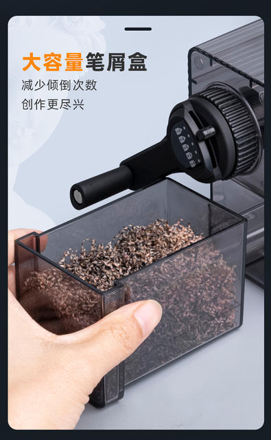 DAV pencil sharpener large v sketch art dedicated V5V6 pencil sharpener small v sketch pencil sharpener multi-function detail 12