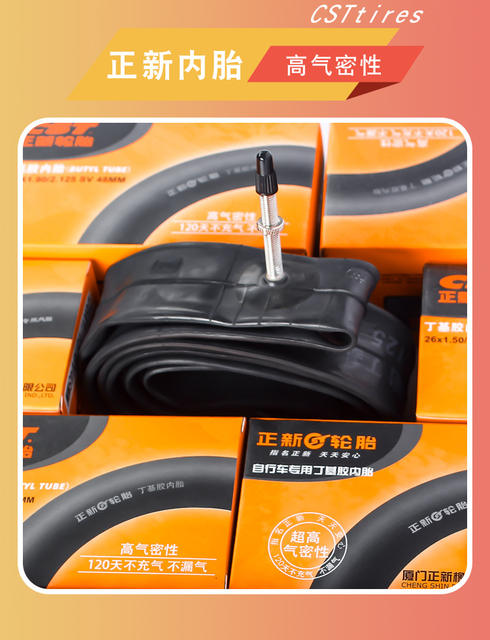 Zhengxin Bicycle Inner Tube 12 16 20 24 26 27.5 Inch 700C 29 Inch 1.95 Mountain Road Bike detail 7