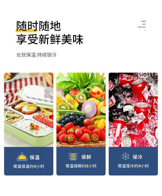 Lunch Box Bag Square Large Opening Insulation Bag to Bring Rice to Work Handbag Aluminum Foil Thickeneded Insulation Bag Student Lunch Bag detail 4