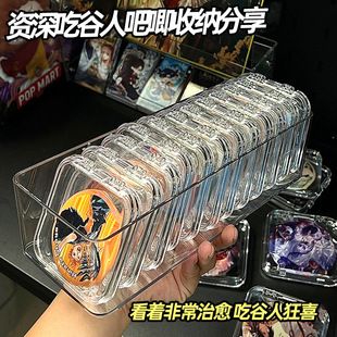 Pe Film Bracelet Suspension Box Jewelry Packaging Box Accessories Jewelry Display Transparent Storage Organizer Necklace Nail Art Box detail 4