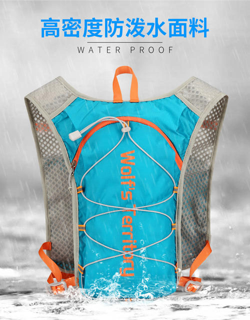 New Ultra-Light Cross-Country Running Outdoor Backpack Cycling Sports Fitness Hiking Hydration Bag Breathable Lightweight Running Backpack detail 3