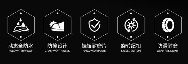 Four-Season Waterproof and Wear-Resistant Cycling Boots for Men and Women, Motorcycle Shoes, Motorcycle Cross-Country Rally Knight Boots, Special for Riding detail 2