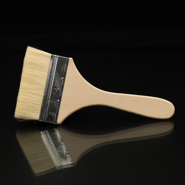 Manufacturer Wholesale Long-Handled Wool Brushes, Wooden Handle Paint Brushes, Soft Bristle Brushes, Multi-Purpose Brushes, Gift Items, Painting Tools detail 3
