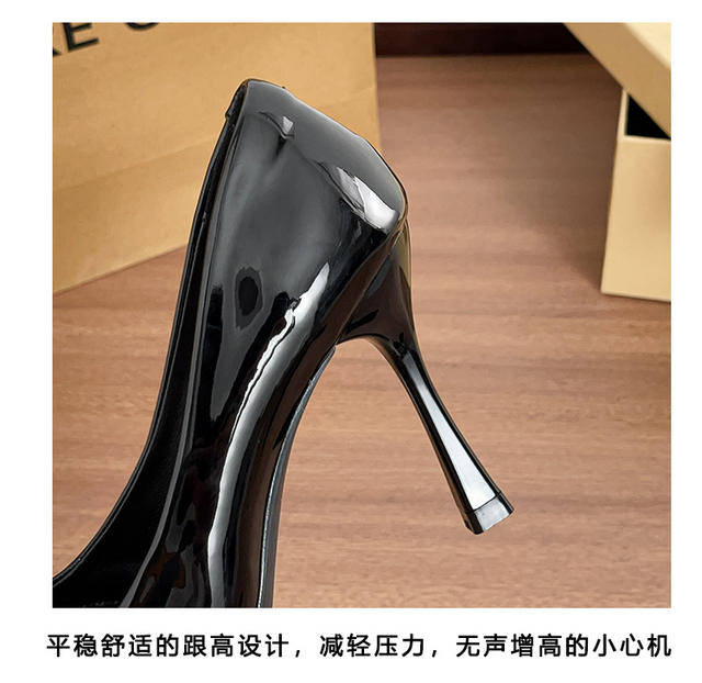 Sports-Style High-Heeled Shoes for Women That Are Comfortable to Wear for Long Periods of Time, 2026 Spring and Autumn Elegant Pointed-Toe Stiletto Work Shoes detail 9