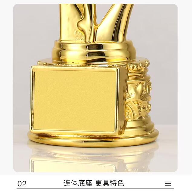 New Resin Trophy Dance Training Institution Trophy Sports Competition Trophy Honorary Trophy Company Annual Meeting Award detail 2