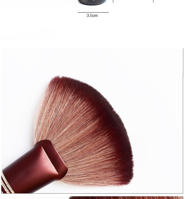 Factory Price Hair Cleaning Soft Brush Sweeping Hair Neck Brush Barber Shop Sweeping Neck Hair Breaking Brush Hair Salon Hairdressing Tools detail 4