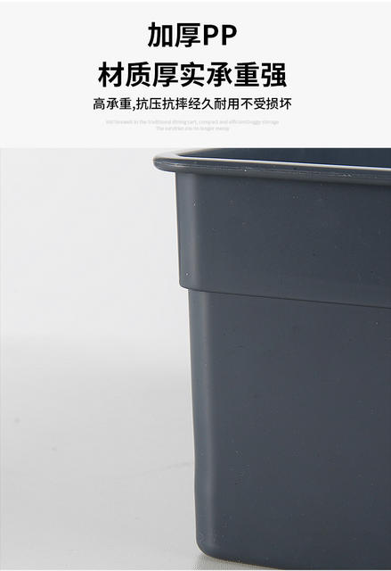 Hotel Cleaning Tool Basket Guest Room Cleaning Portable Cleaning Basket Multifunctional Storage Basket Sanitary Storage Box for Hotel detail 6