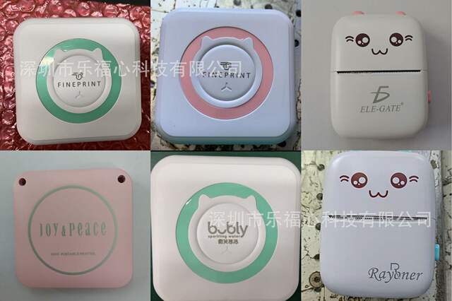 Self-adhesive small portable wireless thermal photo printer pocket student mini wrong label printer detail 10