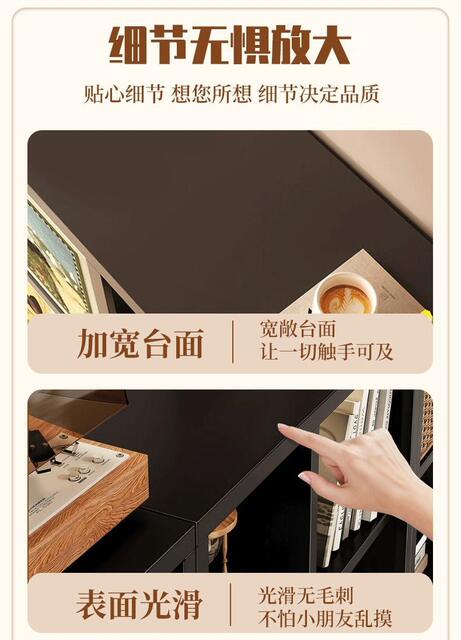 Steel Lattice Iron Art Hollow-Out Lattice Cabinet Children's Bookshelf Open Storage Free Combination Tv Cabinet Storage Cabinet detail 10